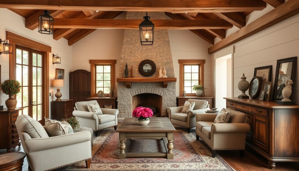 Rustic farmhouse